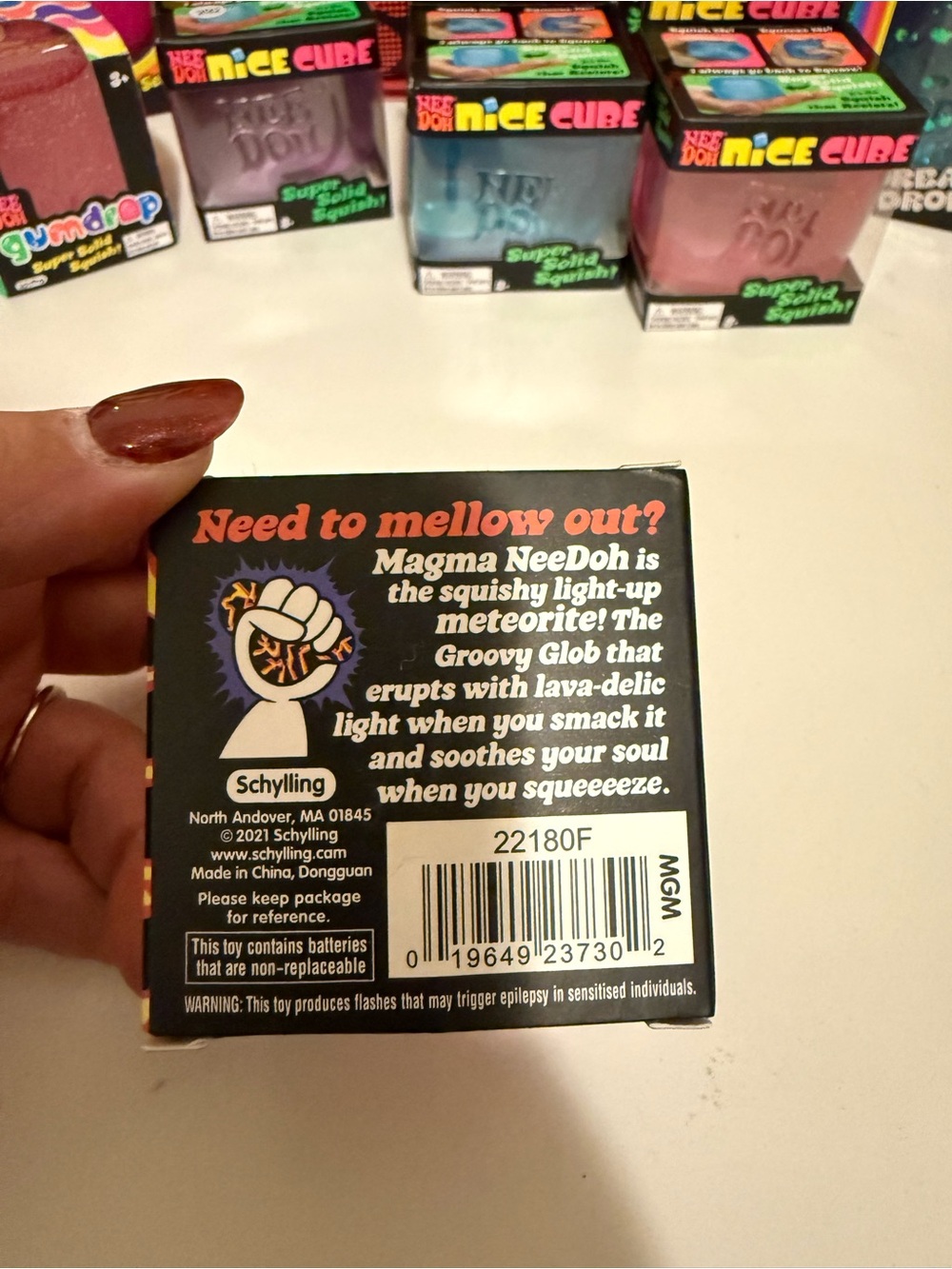 Authentic NeeDoh Magma - RARE! - Picture 5 of 7